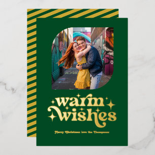 CARTE DE VŒUX EN ALUMINIUM 