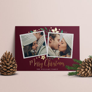 Carte De Vœux En Aluminium Bright Boughs Deux photos