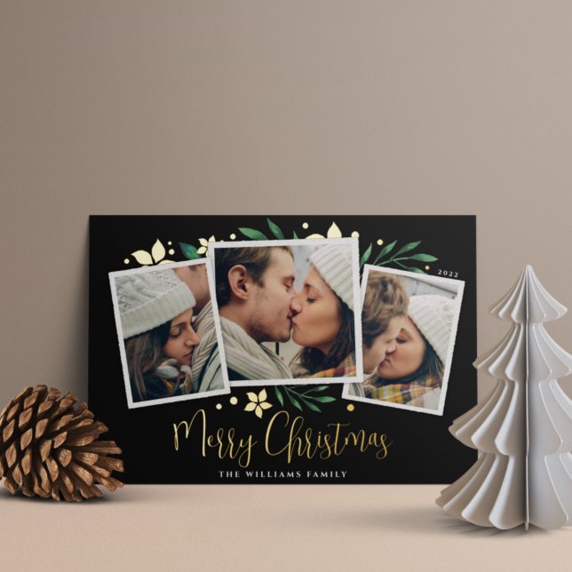 Carte De Vœux En Aluminium Bright Boughs | Trois photos (Créateur téléchargé)
