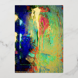 CARTE DE VŒUX EN ALUMINIUM "CARDS BY MAGHIE" #CARDSBYMAGHIE CARDSBYMAGHIE.COM