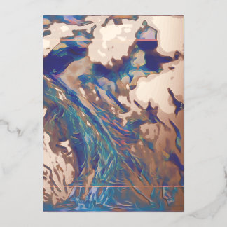 CARTE DE VŒUX EN ALUMINIUM "CARDS BY MAGHIE" #CARDSBYMAGHIE CARDSBYMAGHIE.COM