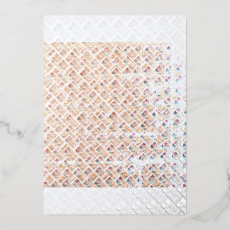 CARTE DE VŒUX EN ALUMINIUM "CARDS BY MAGHIE" #CARDSBYMAGHIE CARDSBYMAGHIE.COM