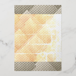 CARTE DE VŒUX EN ALUMINIUM "CARDS BY MAGHIE" #CARDSBYMAGHIE CARDSBYMAGHIE.COM