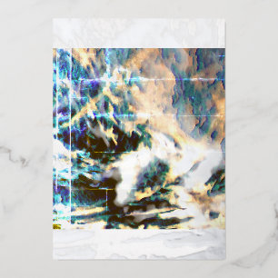 CARTE DE VŒUX EN ALUMINIUM "CARTES DE MAGHIE" #CARTESDEMAGHIE CARTESDEMAGHIE.