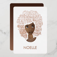 Encourager les femmes noires Paroles d'affirmation