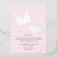 Fête des mariées de lingerie Merci