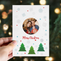 Forêt d'arbres de Noël et Flèches de neige sur mes