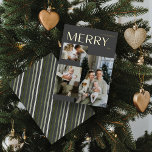 Carte De Vœux En Aluminium Gold Modern Joyer 3 Photo Collage gris Noël<br><div class="desc">Laissez cette Gold Modern Merry 3 Photo Collage Gris Christmas Foil Carte de vacances être un beau rappel de vos meilleurs souvenirs! Ce design sophistiqué est à la fois épuré et minimaliste, mais rayonne encore des ambiances festives avec sa typographie chic qui accueille chaleureusement les spectateurs avec le mot "joyeuse"...</div>