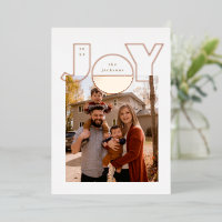 Grande joie en or rose avec design moderne