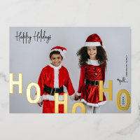 Ho Ho Ho Photo personnalisée Joyeuses Fêtes de Noë