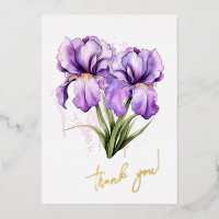 Iris Fleur "Merci" ! Modifiable