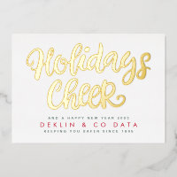 Joie des Fêtes sur Blanc Premium | Affaires Or