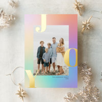 Jolie Pastel Couleur Gradient JOIE DE Noël Photo