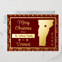 Joyeux Noël depuis Vermont State Photo
