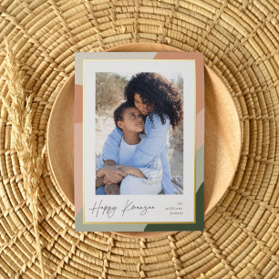 Carte De Vœux En Aluminium Joyful Hues photo verticale Kwanzaa