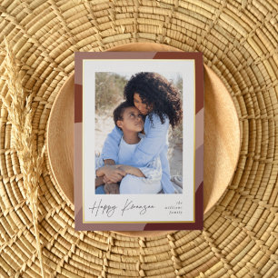 Carte De Vœux En Aluminium Joyful Hues photo verticale Kwanzaa