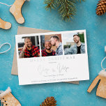 Carte De Vœux En Aluminium LGTB Gay Whimsical MR & MR Christmas Mariage Photo<br><div class="desc">Luxury LGTB Gay Whimsical MR & MR Christmas Mariage Photo Metallic Foil Enregistrer la carte de date avec enveloppe. Si vous voulez coordonner l'arrière, je vous suggère d'utiliser les codes de couleurs suivants : Or Rose C3999B - Or #CBB068 - Argent #B3B3B3. AVIS IMPORTANT : Ce design fait partie d'une...</div>