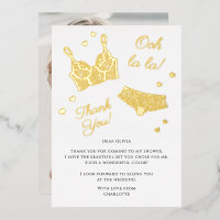 Merci photo de la Fête des mariées de la Lingerie