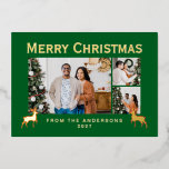 Carte De Vœux En Aluminium Modern Family 3 Photo Collage Elegant Christmas<br><div class="desc">Celebrate the season by showcasing your most precious family moments in this sophisticated multi-photo layout. This versatile design allows you to easily customize the text and photos to create a high-end personalized greeting for everyone on your list.</div>