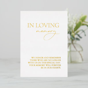 Carte De Vœux En Aluminium Moderne plaque commémorative de mariage simple à l