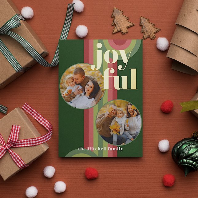 Carte De Vœux En Aluminium Motif d'art rétro Abstrait personnalisé Real Gold (Créateur téléchargé)