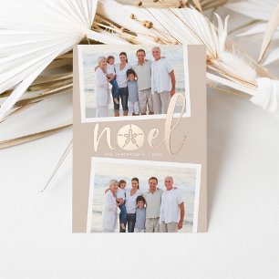 Carte De Vœux En Aluminium Noel côtier 2 Noël photo