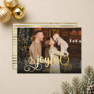 Carte De Vœux En Aluminium Ornements Dessinés à la Main Photo Noël