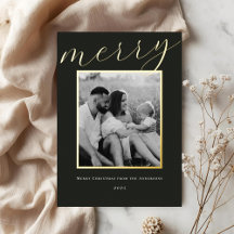 Photo classique minimaliste Gold Frame Family