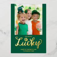 Sentiment si chanceux, Saint-Patrick moderne Photo