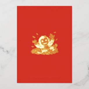 Carte De Vœux En Aluminium Singe souriant aux grands yeux ludique tropical