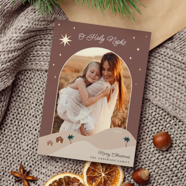 Carte De Vœux En Aluminium Star of Bethlehem Photo (Créateur téléchargé)