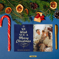 Typographie branchée Arbre de Noël Photo Real