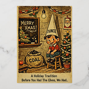 Carte De Vœux En Aluminium Une tradition des Fêtes