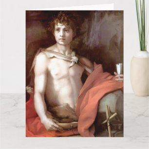 Carte de vœux en Beaux-Arts Saint Jean-Baptiste