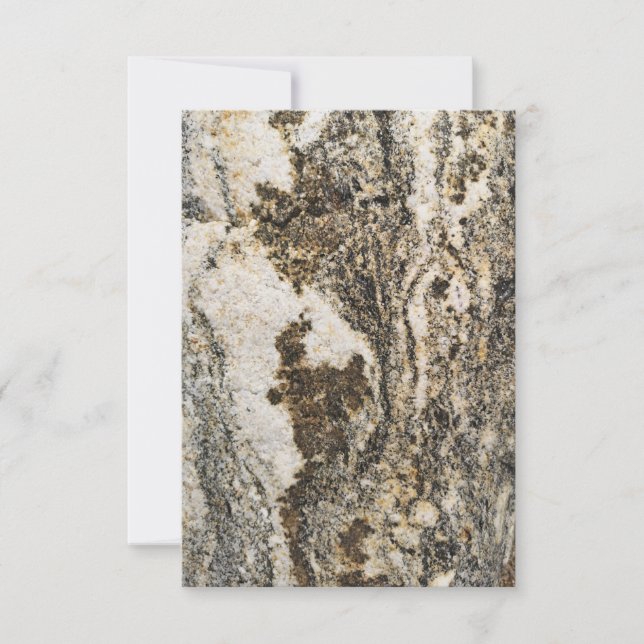 carte de voeux en pierre (Devant)