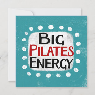 Carte de voeux énergétique Big Pilates
