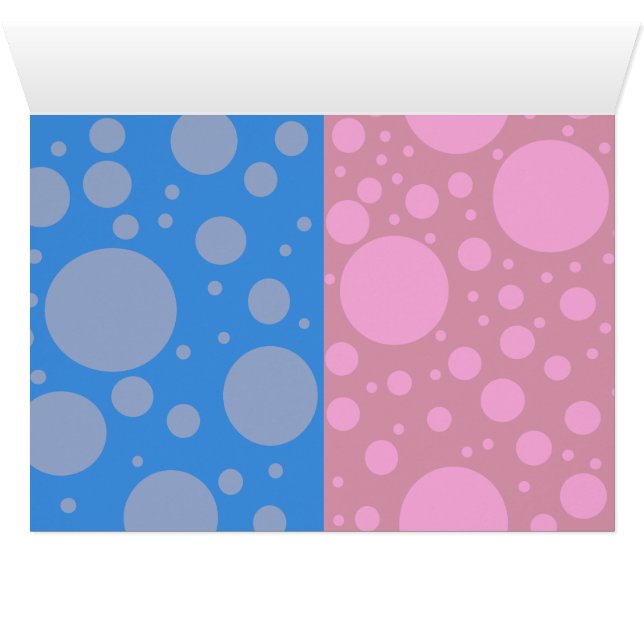 Carte de voeux, enveloppes blanches standard inclu (Intérieur Horizontal (Bas))