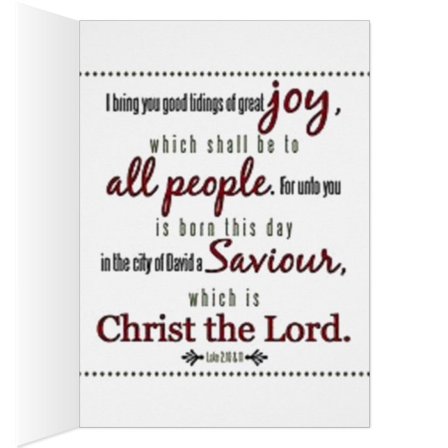 Carte de voeux, enveloppes blanches standard inclu (Intérieur (Droit))