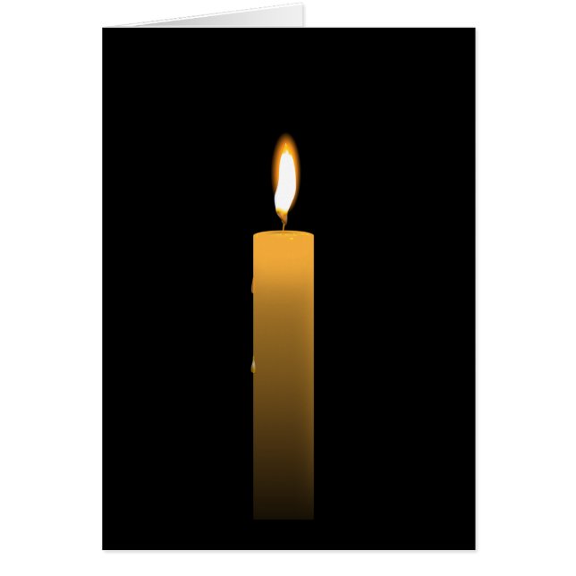 Carte de voeux Eternal Flame Sympathy (Devant)