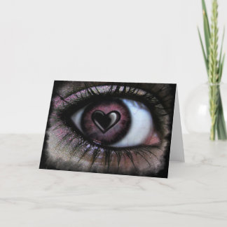Carte de voeux Eye Heart U