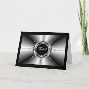 Carte de voeux factice