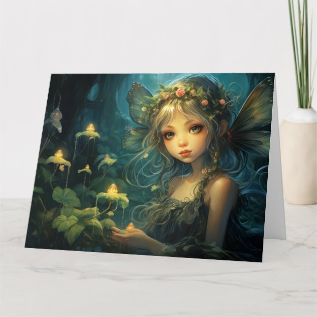 Carte de voeux Fairy Art (Devant)