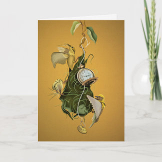 Carte de vœux faite avec amour