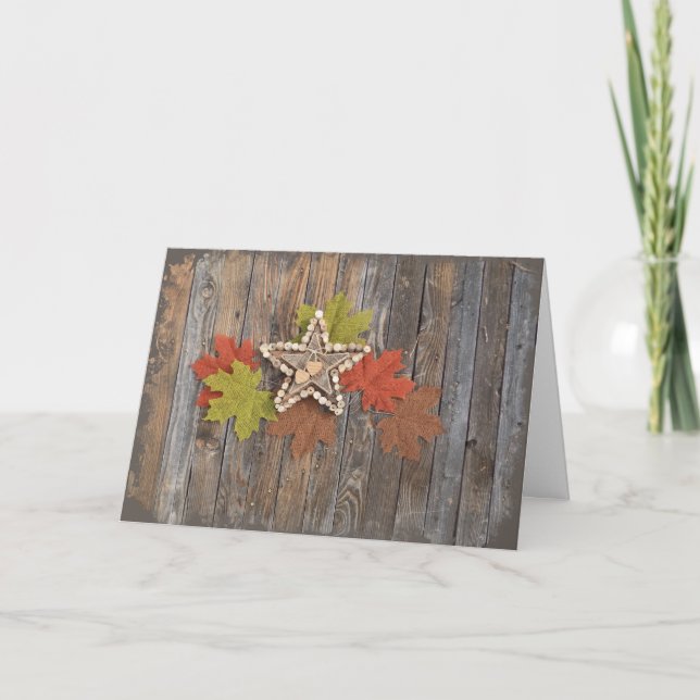 carte de vœux Falling Stars (Devant)
