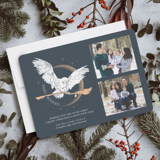 Carte de vœux familiale livraison Hedwig | Joyeuse