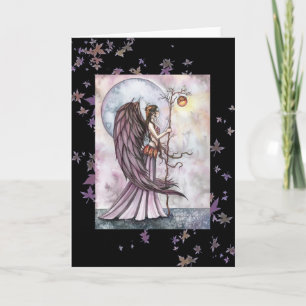 Carte de voeux fée d'automne par Molly Harrison