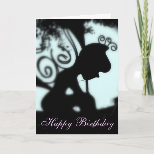 Carte De Voeux Feerique De Joyeux Anniversaire Zazzle Fr