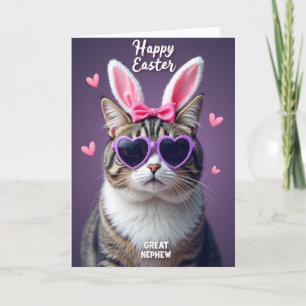 Carte de vœux feline festive