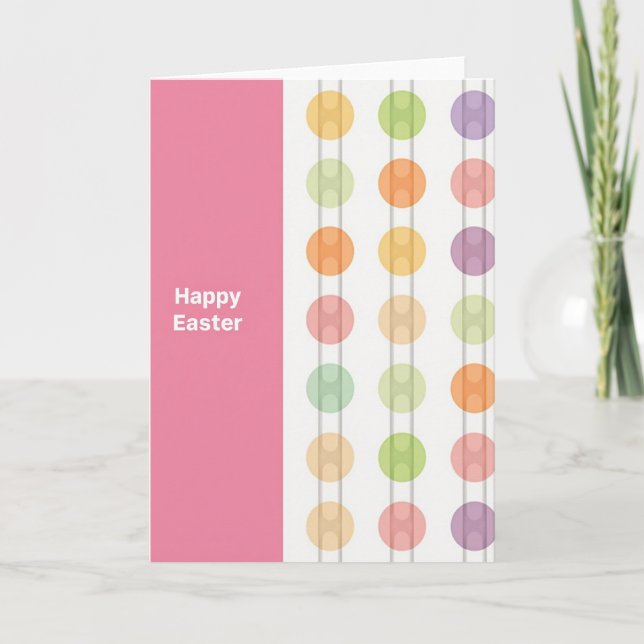 Carte de vœux festive de printemps (Devant)