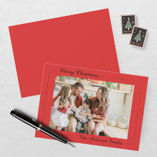 Carte de vœux festive et décontractée pour un joye